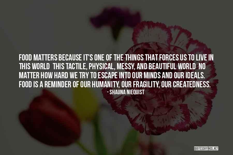 Our Beautiful World Quotes By Shauna Niequist