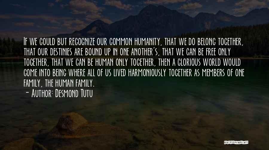 Our Common Humanity Quotes By Desmond Tutu