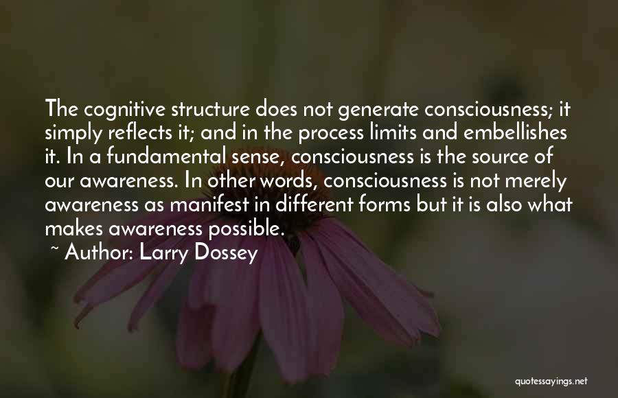 Our Consciousness Quotes By Larry Dossey