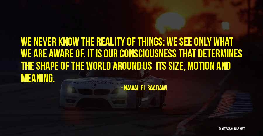 Our Consciousness Quotes By Nawal El Saadawi