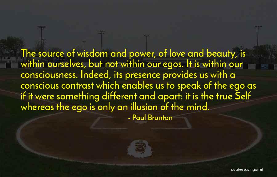 Our Consciousness Quotes By Paul Brunton