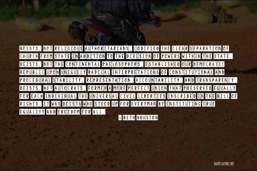Our Constitutional Rights Quotes By Beth Houston Our Constitutional Rights Quotes By Beth Houston