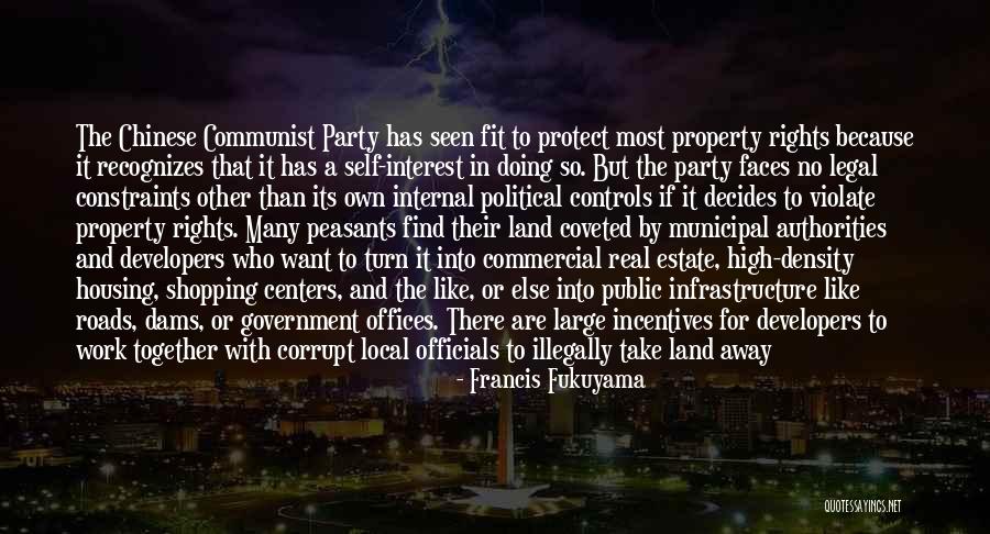 Our Corrupt Government Quotes By Francis Fukuyama