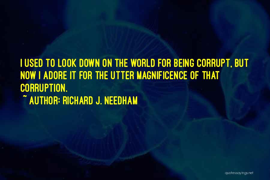 Our Corrupt World Quotes By Richard J. Needham