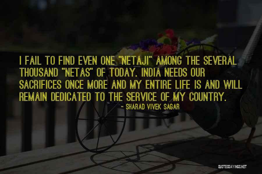 Our Country India Quotes By Sharad Vivek Sagar