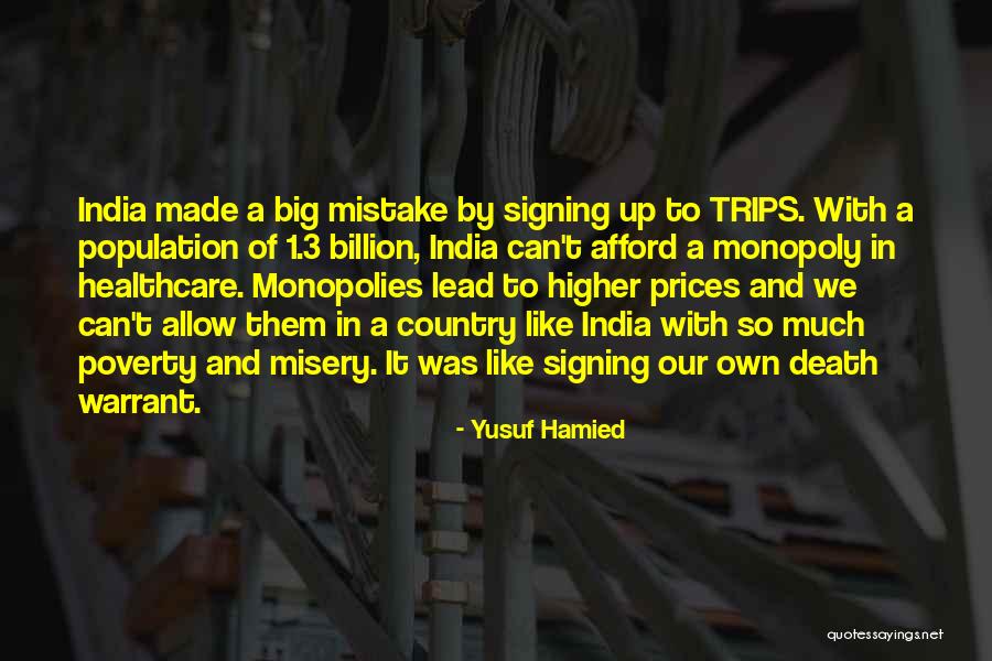 Our Country India Quotes By Yusuf Hamied