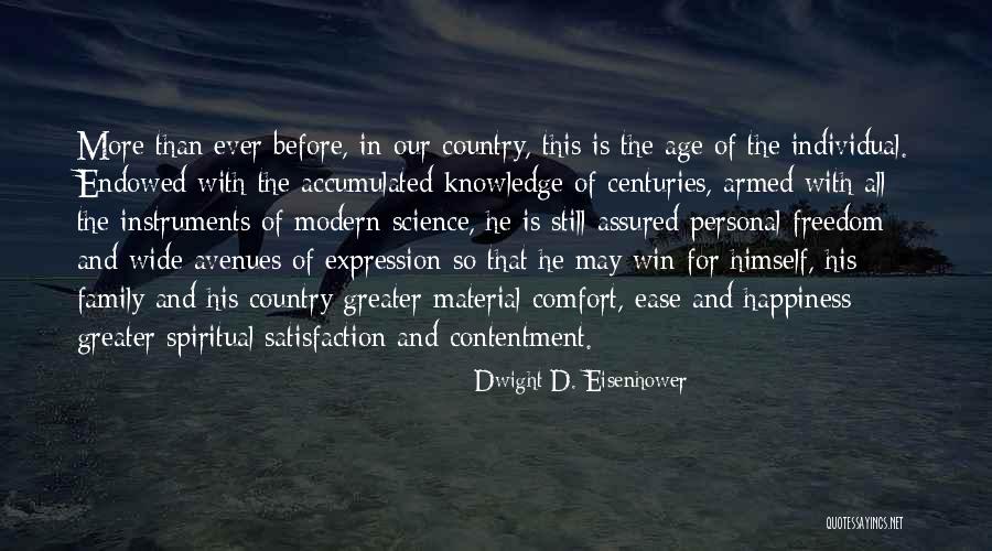 Our Country's Freedom Quotes By Dwight D. Eisenhower