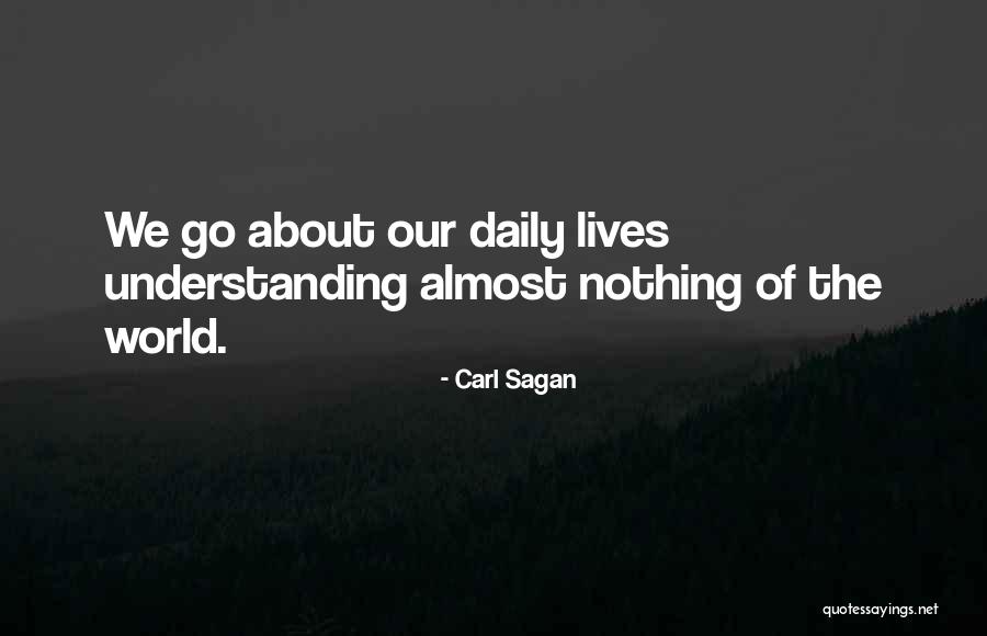 Our Daily Life Quotes By Carl Sagan