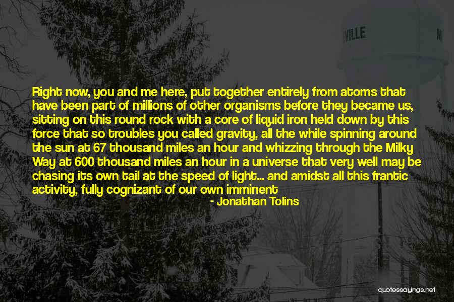 Our Demise Quotes By Jonathan Tolins Our Demise Quotes By Jonathan Tolins