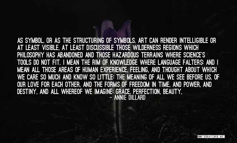 Our Destiny Love Quotes By Annie Dillard Our Destiny Love Quotes By Annie Dillard