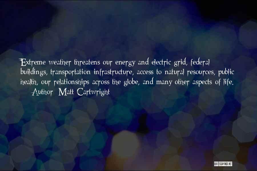 Our Energy Quotes By Matt Cartwright