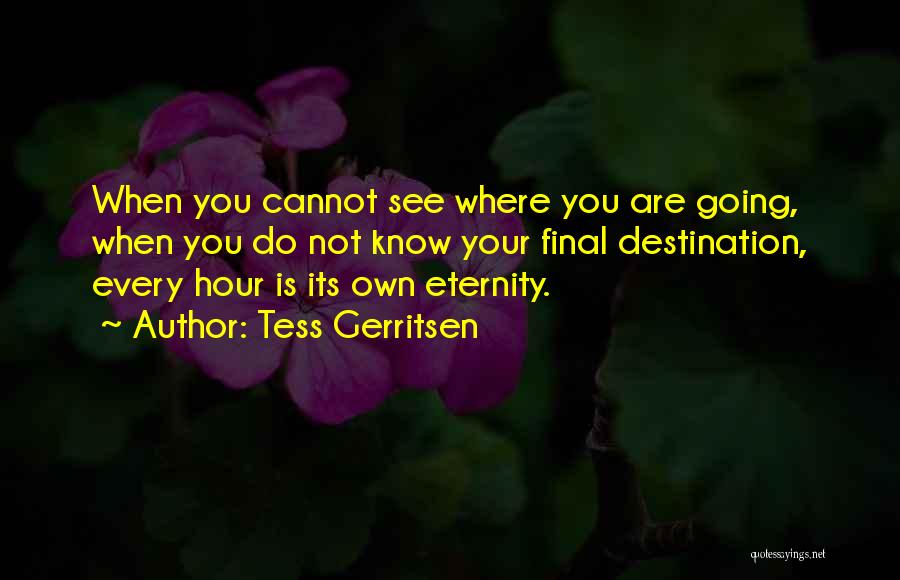 Our Final Destination Quotes By Tess Gerritsen