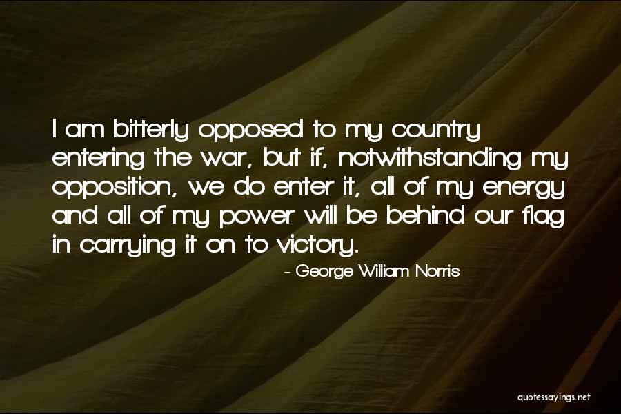 Our Flag Quotes By George William Norris