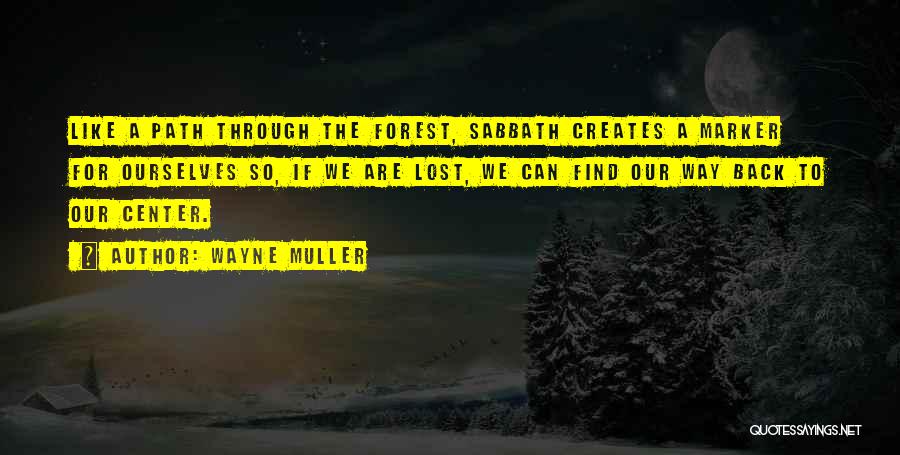 Our Forests Quotes By Wayne Muller