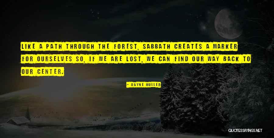 Our Forests Quotes By Wayne Muller