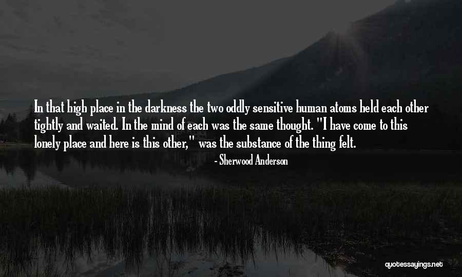 Our Friendship Is Not The Same Quotes By Sherwood Anderson