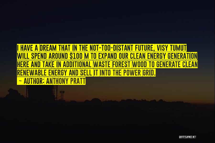 Our Generation And The Future Quotes By Anthony Pratt