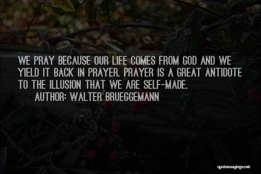 Our God Is Great Quotes By Walter Brueggemann