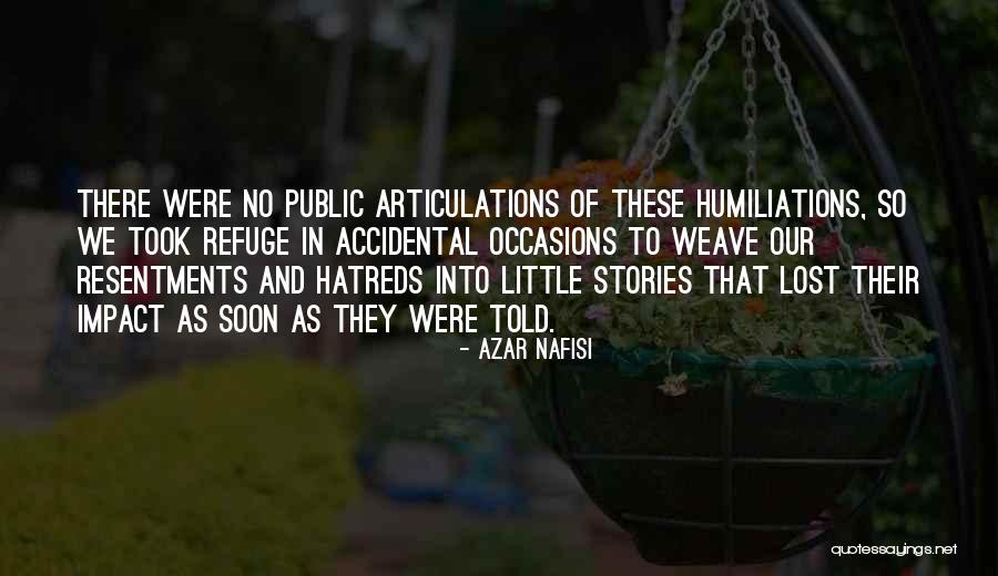 Our Impact Quotes By Azar Nafisi Our Impact Quotes By Azar Nafisi