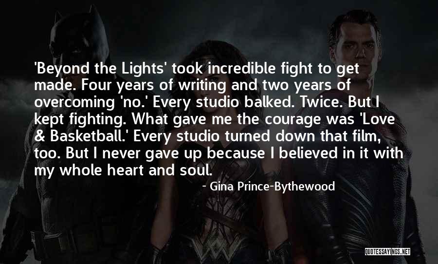 Our Late Visitor Quotes By Gina Prince-Bythewood Our Late Visitor Quotes By Gina Prince-Bythewood