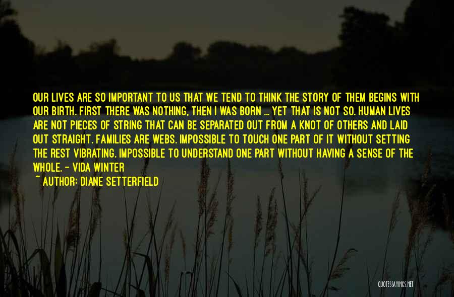 Our Life Story Quotes By Diane Setterfield