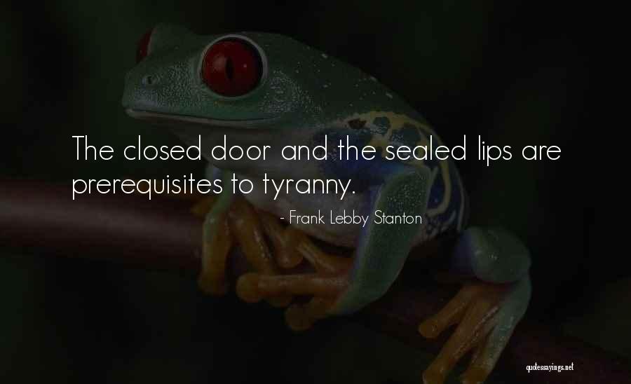 Our Lips Are Sealed Quotes By Frank Lebby Stanton