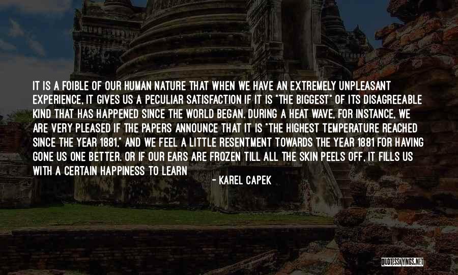 Our Little World Quotes By Karel Capek