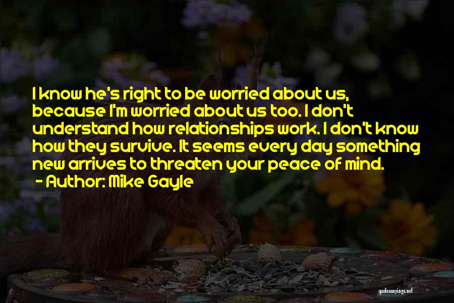 Our Love Can Survive Quotes By Mike Gayle