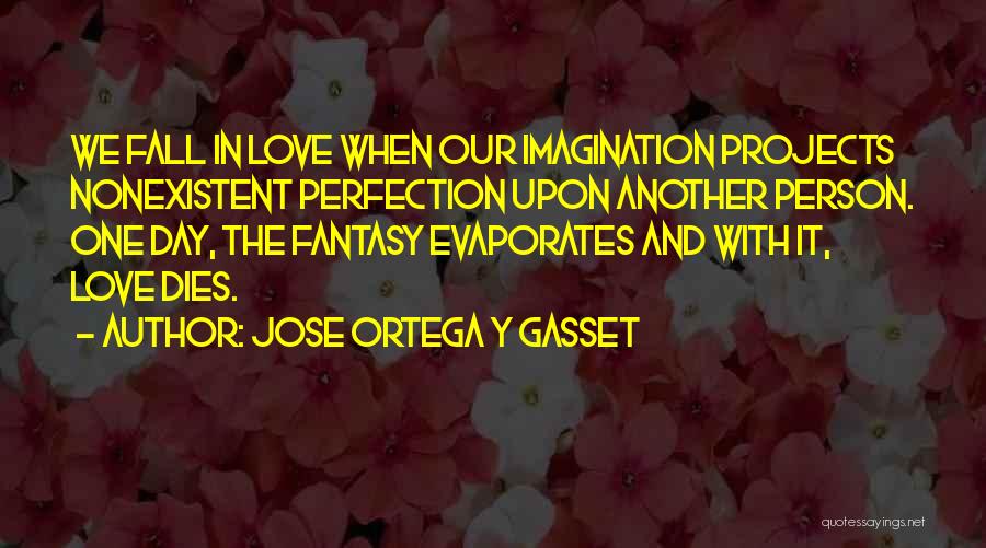 Our Love Dies Quotes By Jose Ortega Y Gasset