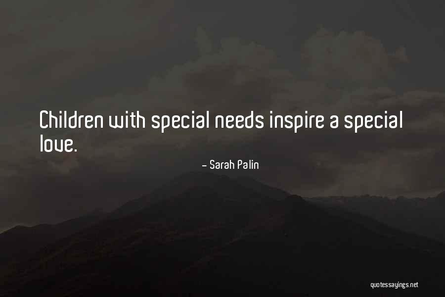 Our Love Is Something Special Quotes By Sarah Palin