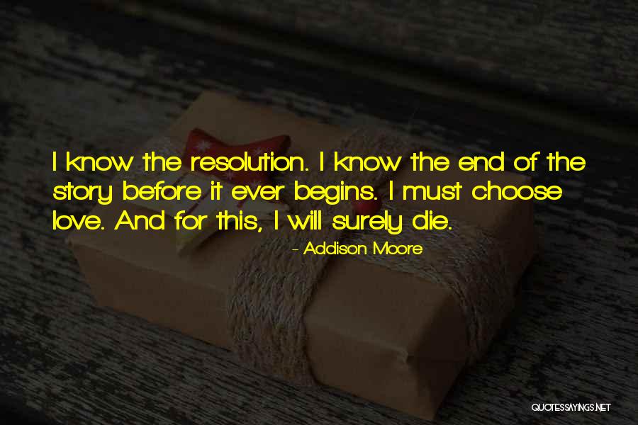 Our Love Story Begins Quotes By Addison Moore