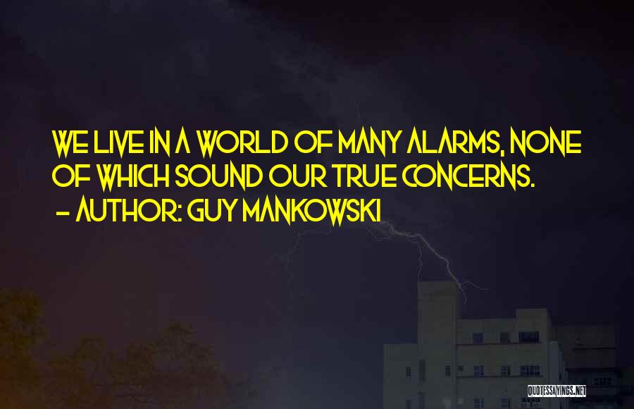 Our Modern World Quotes By Guy Mankowski