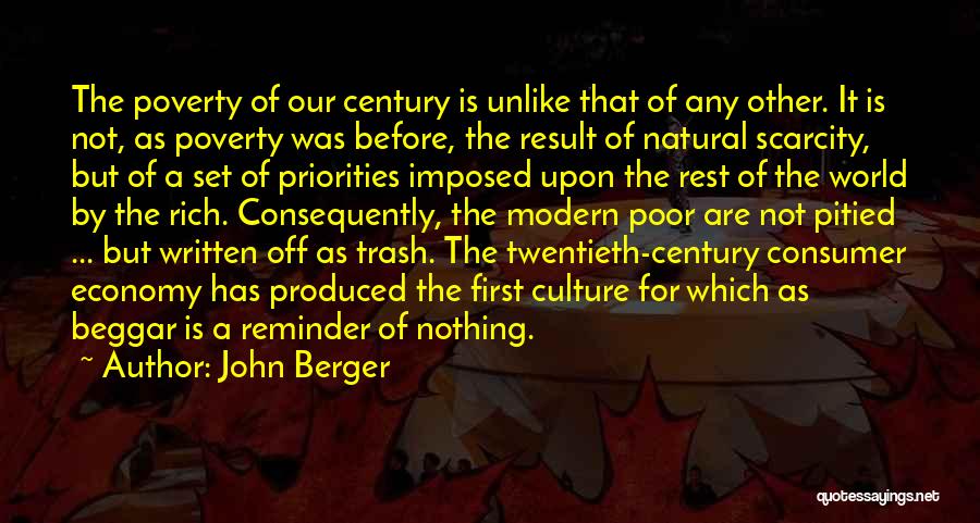 Our Modern World Quotes By John Berger