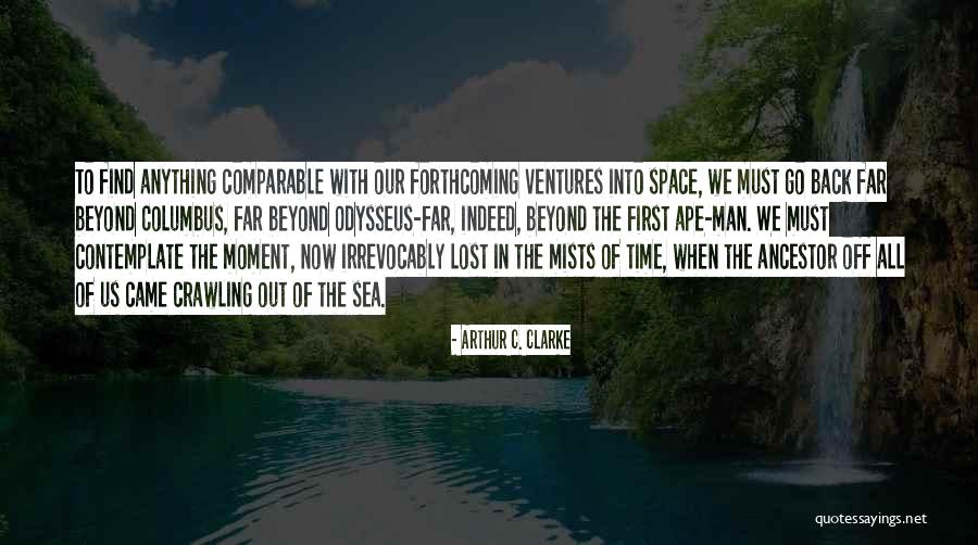 Our Moment In Time Quotes By Arthur C. Clarke