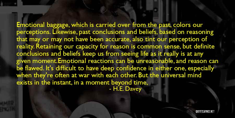 Our Moment In Time Quotes By H.E. Davey