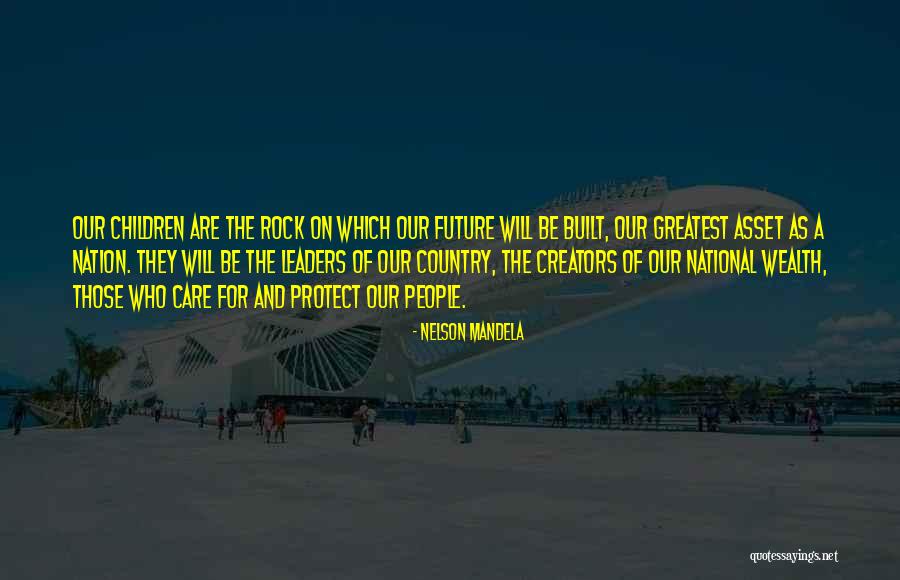 Our Nation Future Quotes By Nelson Mandela