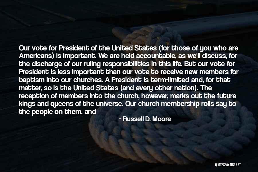 Our Nation's Future Quotes By Russell D. Moore Our Nation's Future Quotes By Russell D. Moore