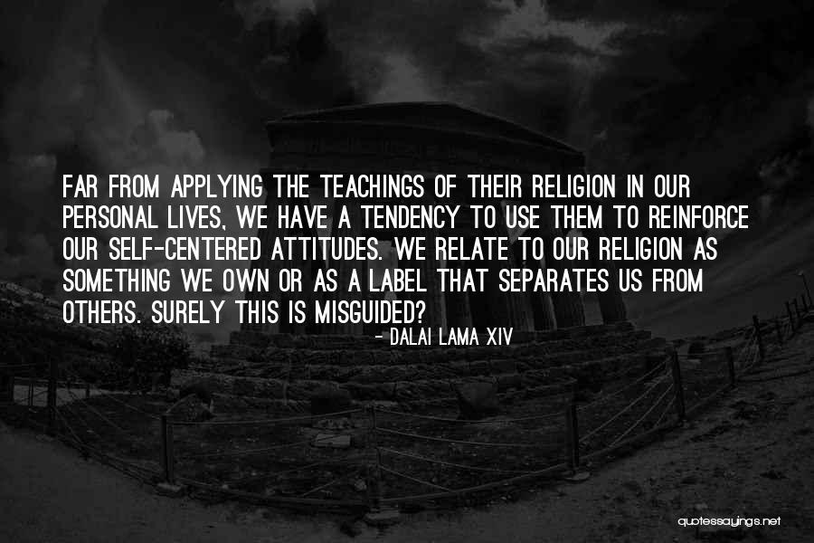 Our Own Attitudes Quotes By Dalai Lama XIV Our Own Attitudes Quotes By Dalai Lama XIV