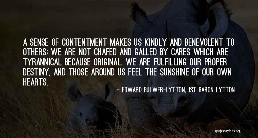 Our Own Destiny Quotes By Edward Bulwer-Lytton, 1st Baron Lytton Our Own Destiny Quotes By Edward Bulwer-Lytton, 1st Baron Lytton