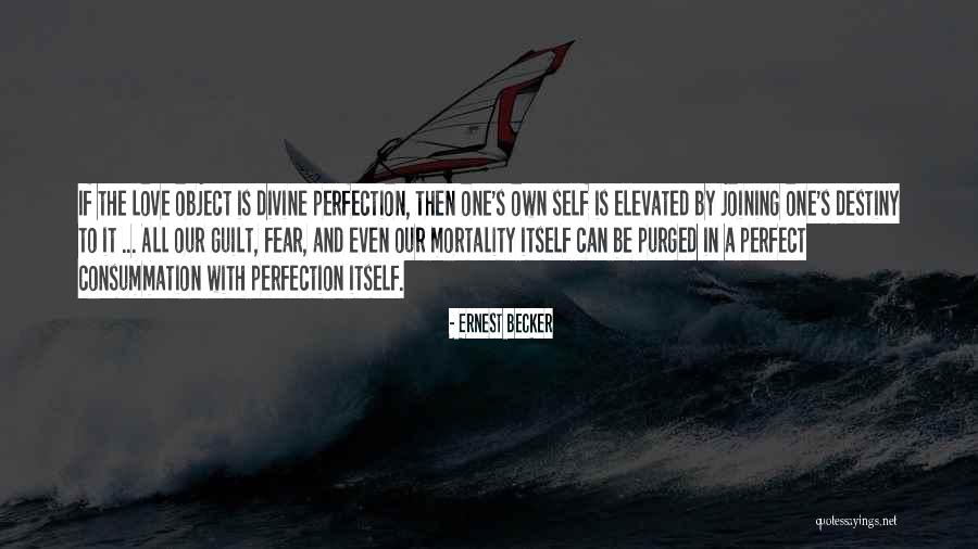 Our Own Destiny Quotes By Ernest Becker Our Own Destiny Quotes By Ernest Becker
