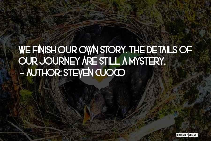 Our Own Journey Quotes By Steven Cuoco