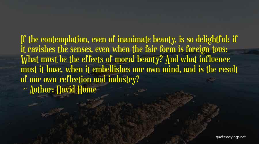 Our Own Reflection Quotes By David Hume