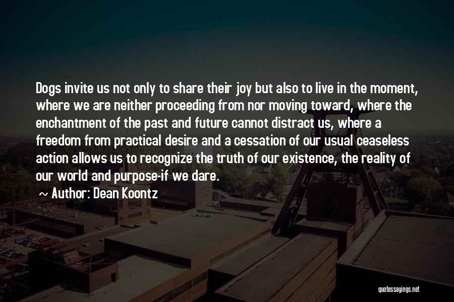 Our Past And Moving On Quotes By Dean Koontz