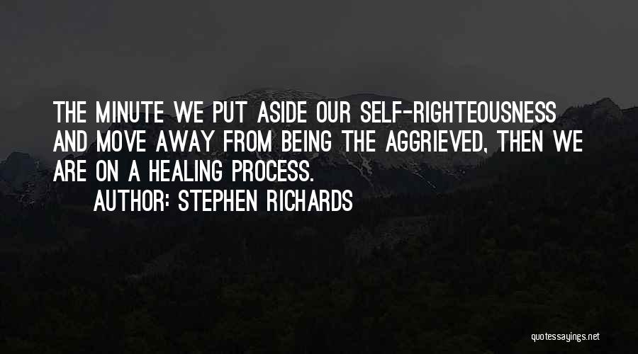 Our Past And Moving On Quotes By Stephen Richards