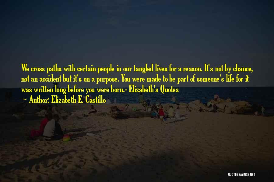 Our Purpose In Life Quotes By Elizabeth E. Castillo