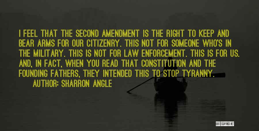 Our Right To Bear Arms Quotes By Sharron Angle