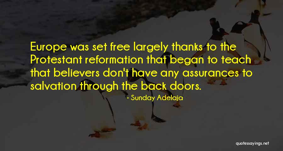 Our Salvation Began Quotes By Sunday Adelaja Our Salvation Began Quotes By Sunday Adelaja