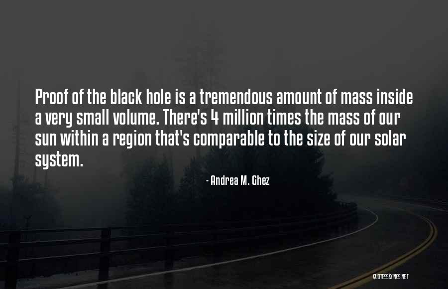 Our Solar System Quotes By Andrea M. Ghez Our Solar System Quotes By Andrea M. Ghez
