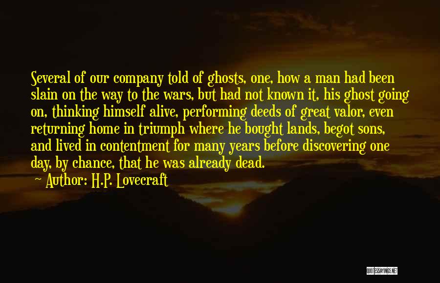 Our Sons Quotes By H.P. Lovecraft