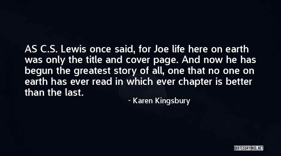 Our Story Just Begun Quotes By Karen Kingsbury Our Story Just Begun Quotes By Karen Kingsbury